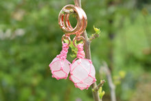 Pendentif Quartz Rose