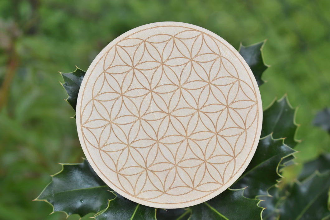Fleur de vie pour recharger les pierres