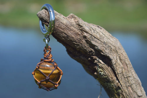 Pendentif Oeil de Tigre